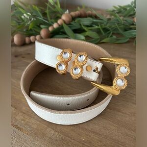 Vintage 1994 leatherock belt size s/m